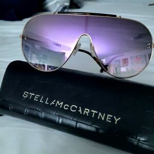 Stella McCartney Purple Aviators w/Case